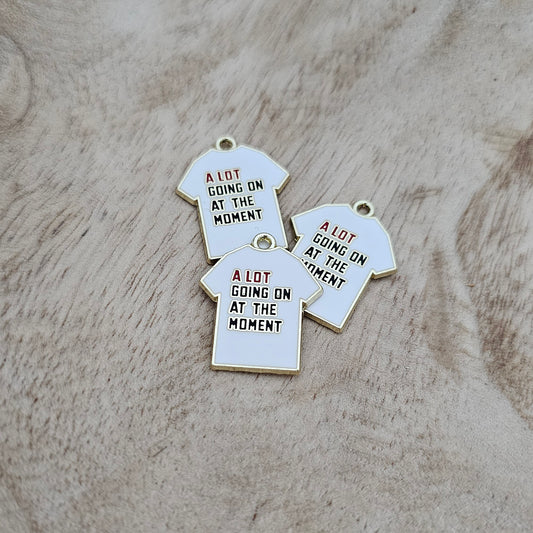 Taylor Swift Inspired Shirt Charm