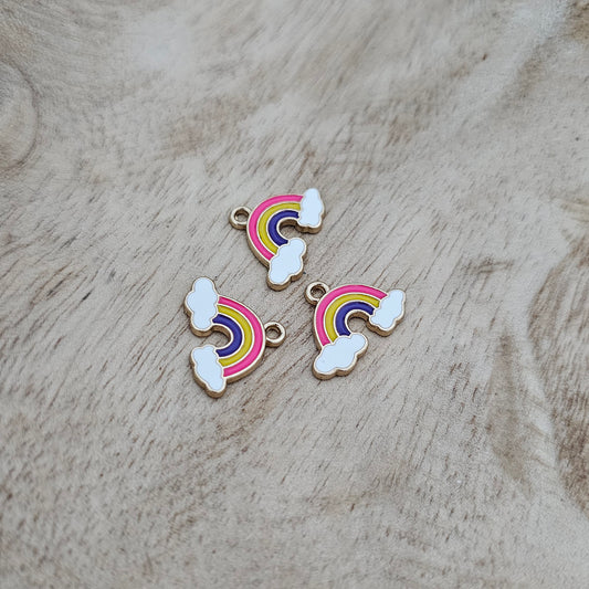 Pink Rainbow Charm