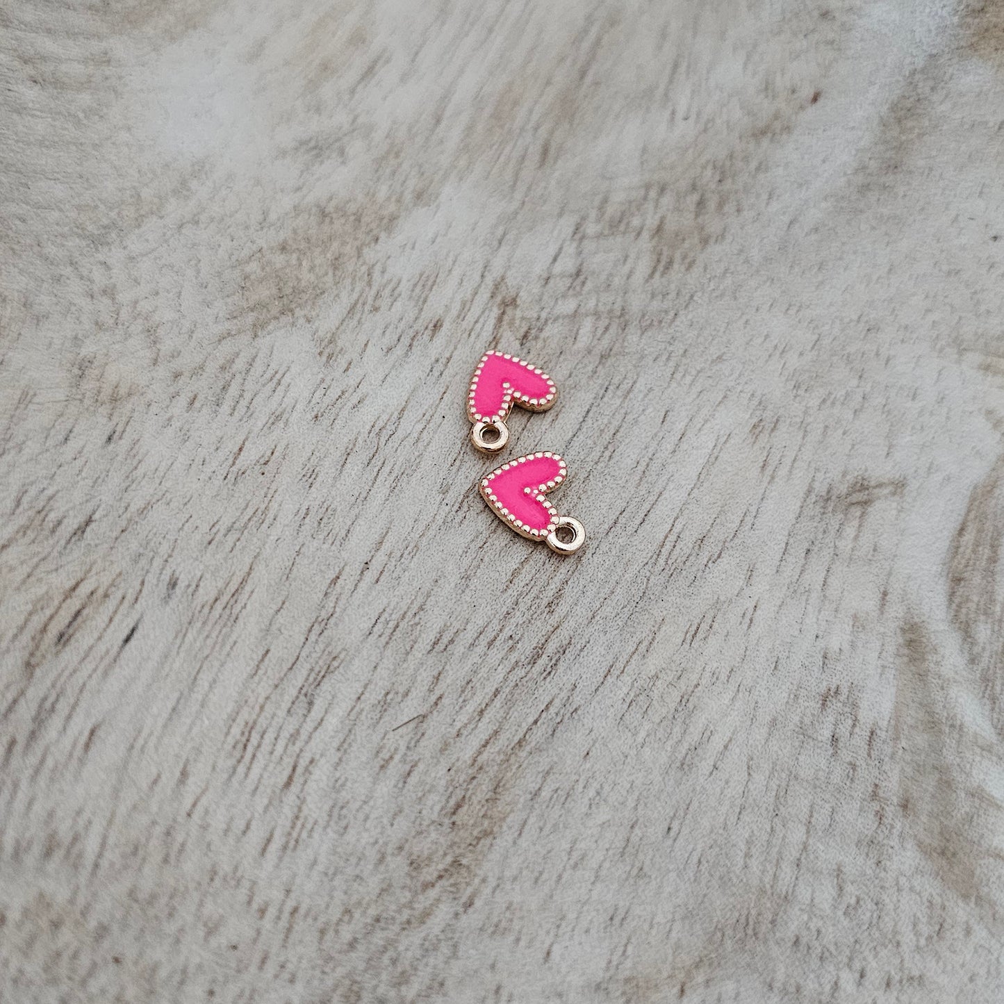 Mini Funky Heart Charm