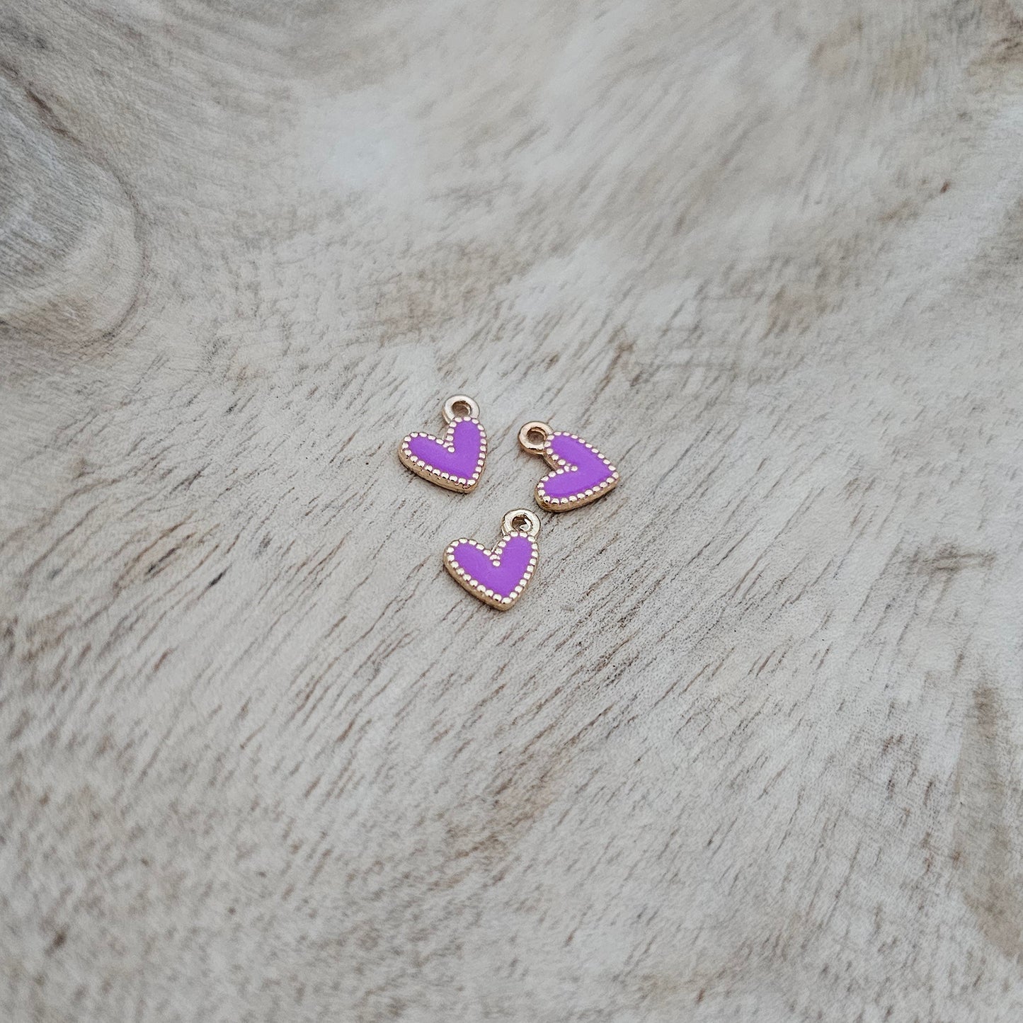 Mini Funky Heart Charm