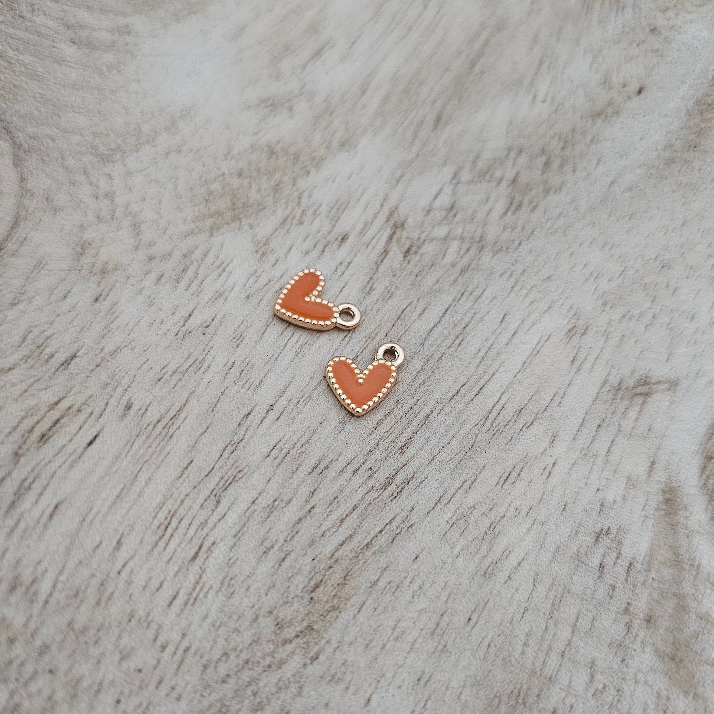 Mini Funky Heart Charm