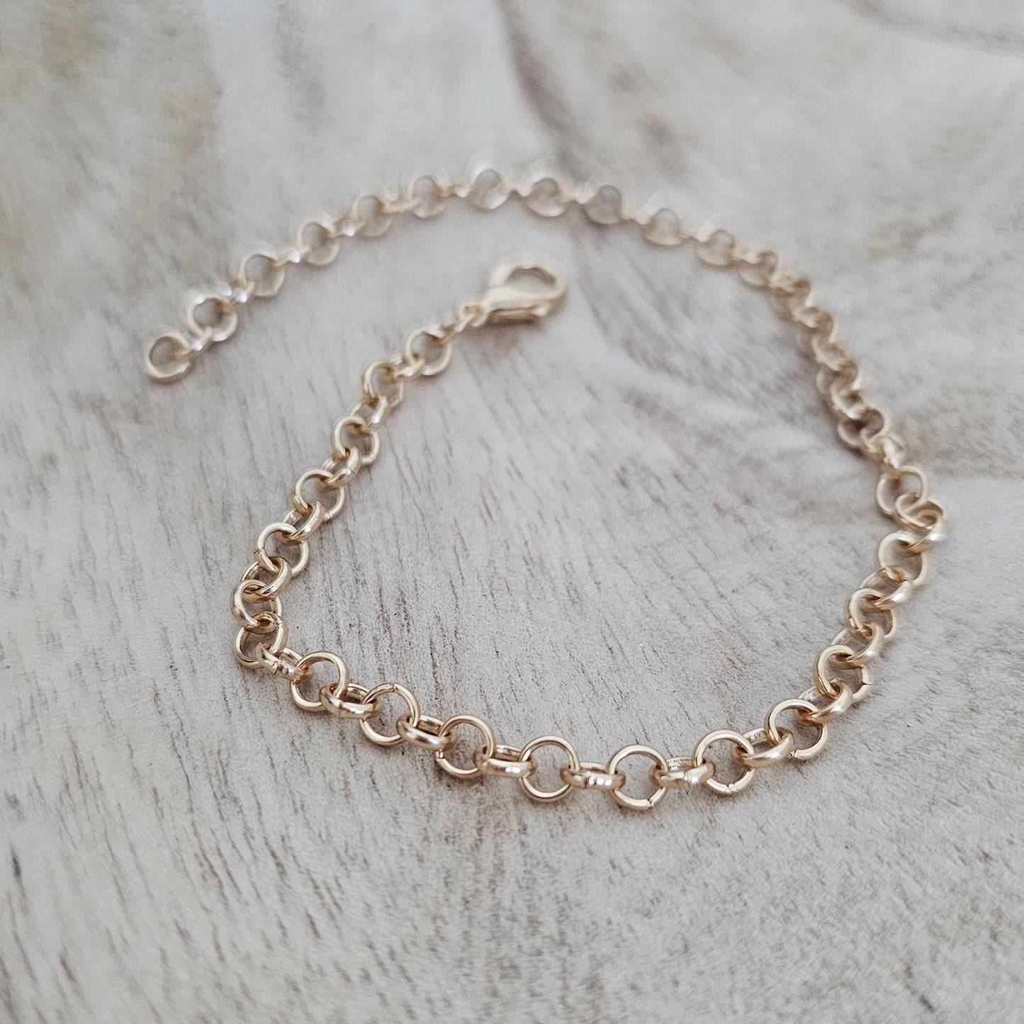 Gold Vintage Bracelet | Custom Charm Bracelet