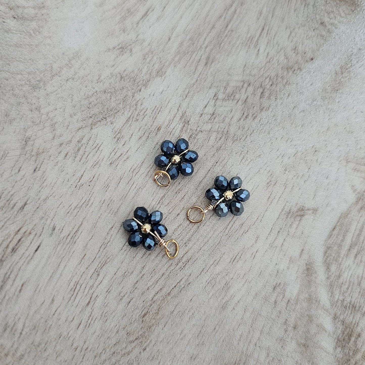 Bead Flower Charm