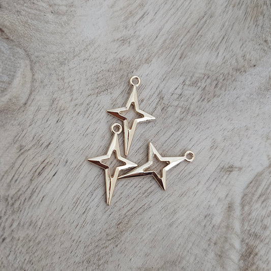 Vintage Star Charm