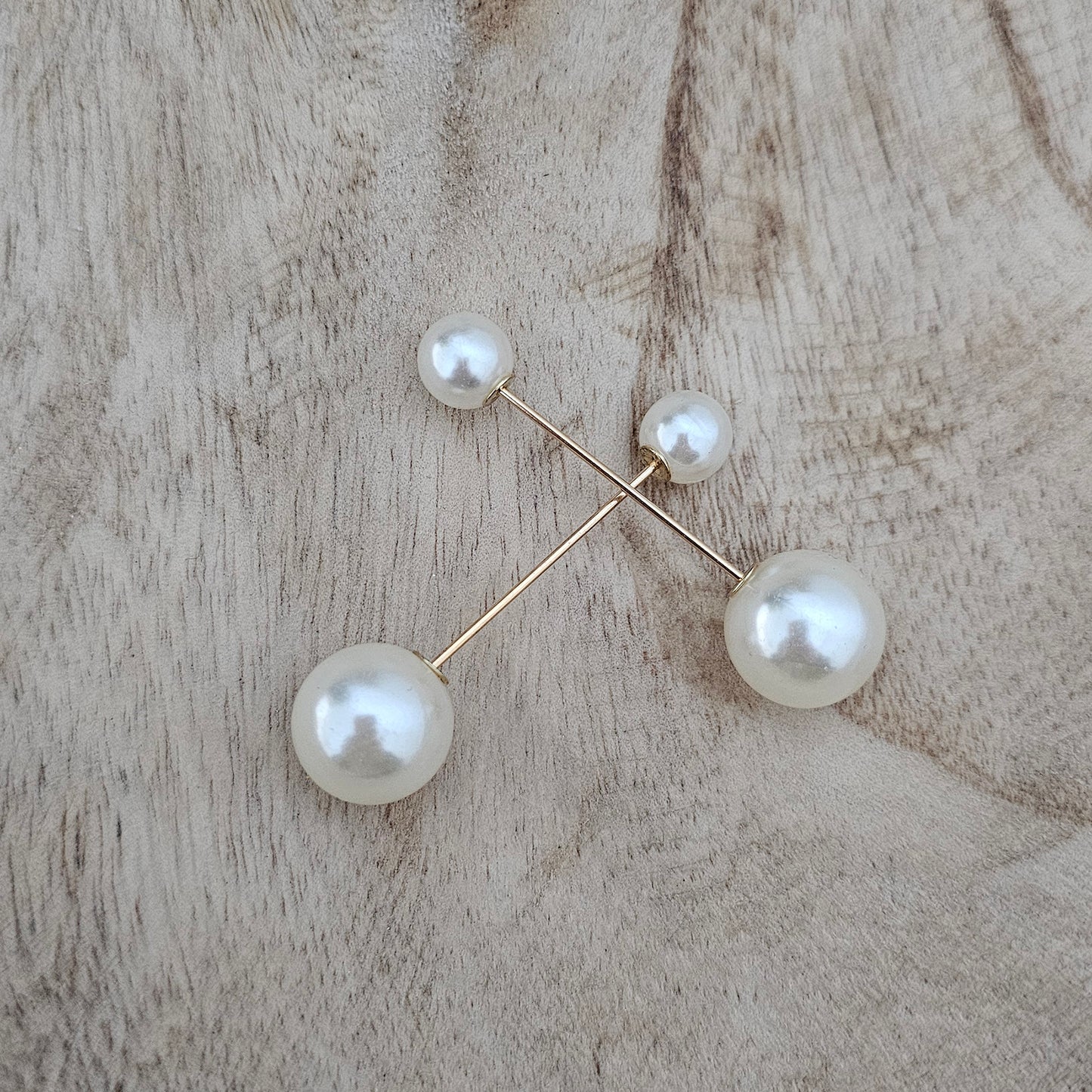 Straight Pearl Pins | Shoe, Bag, Hat Charms