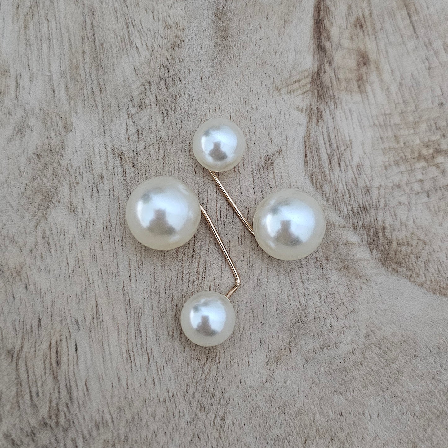 Pearl Bar Pins | Shoe, Bag, Hat Charms