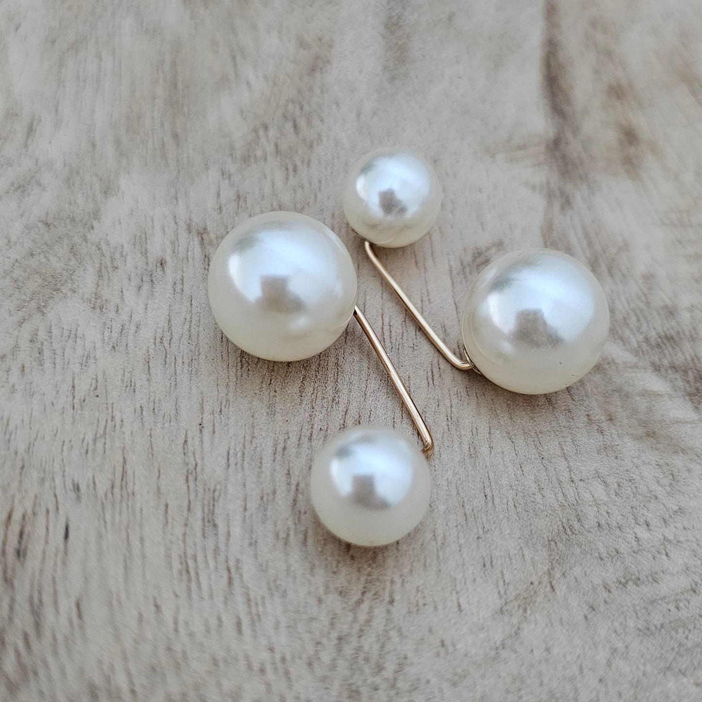 Pearl Bar Pins | Shoe, Bag, Hat Charms