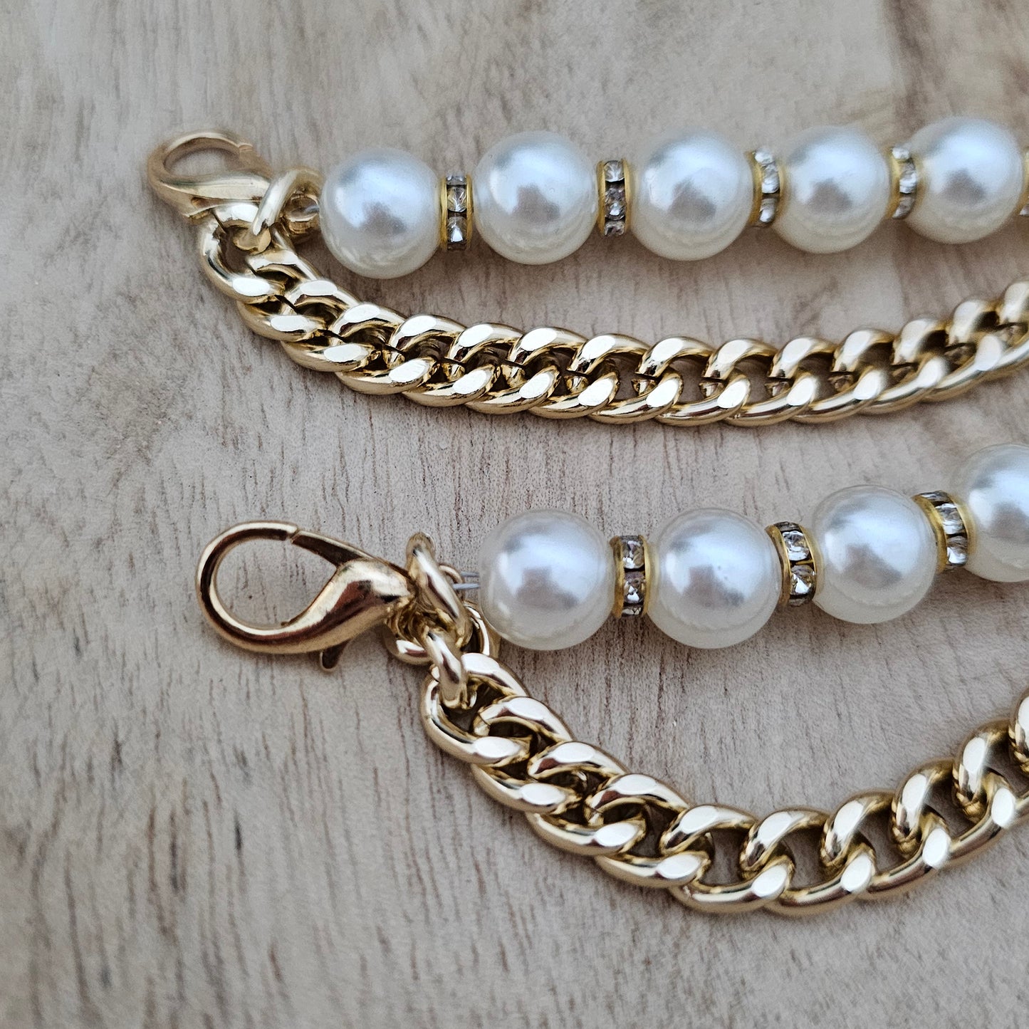 Pearl Chains | Shoe, Bag, Hat Charms