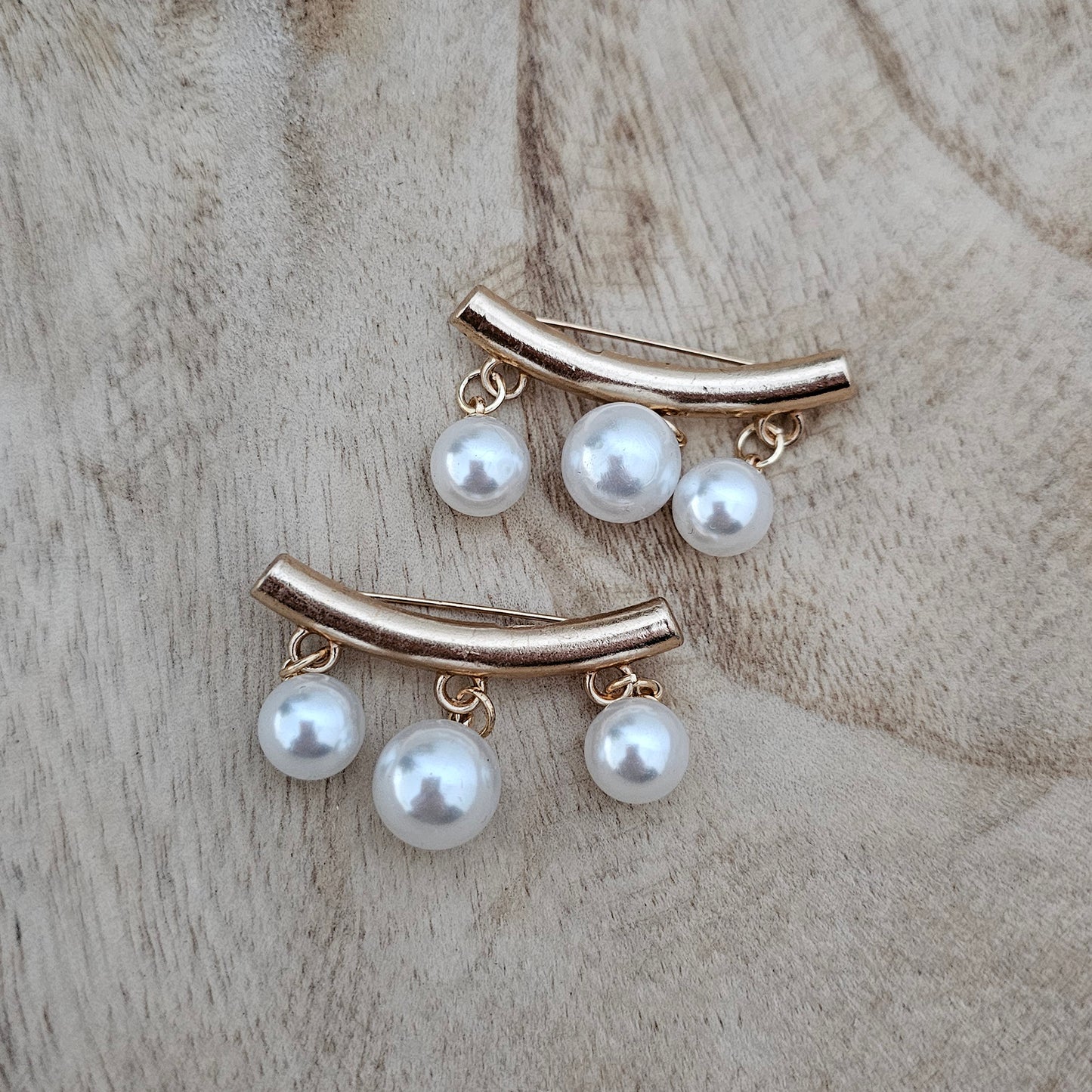 Pearl Drop Pins | Shoe, Bag, Hat Charms