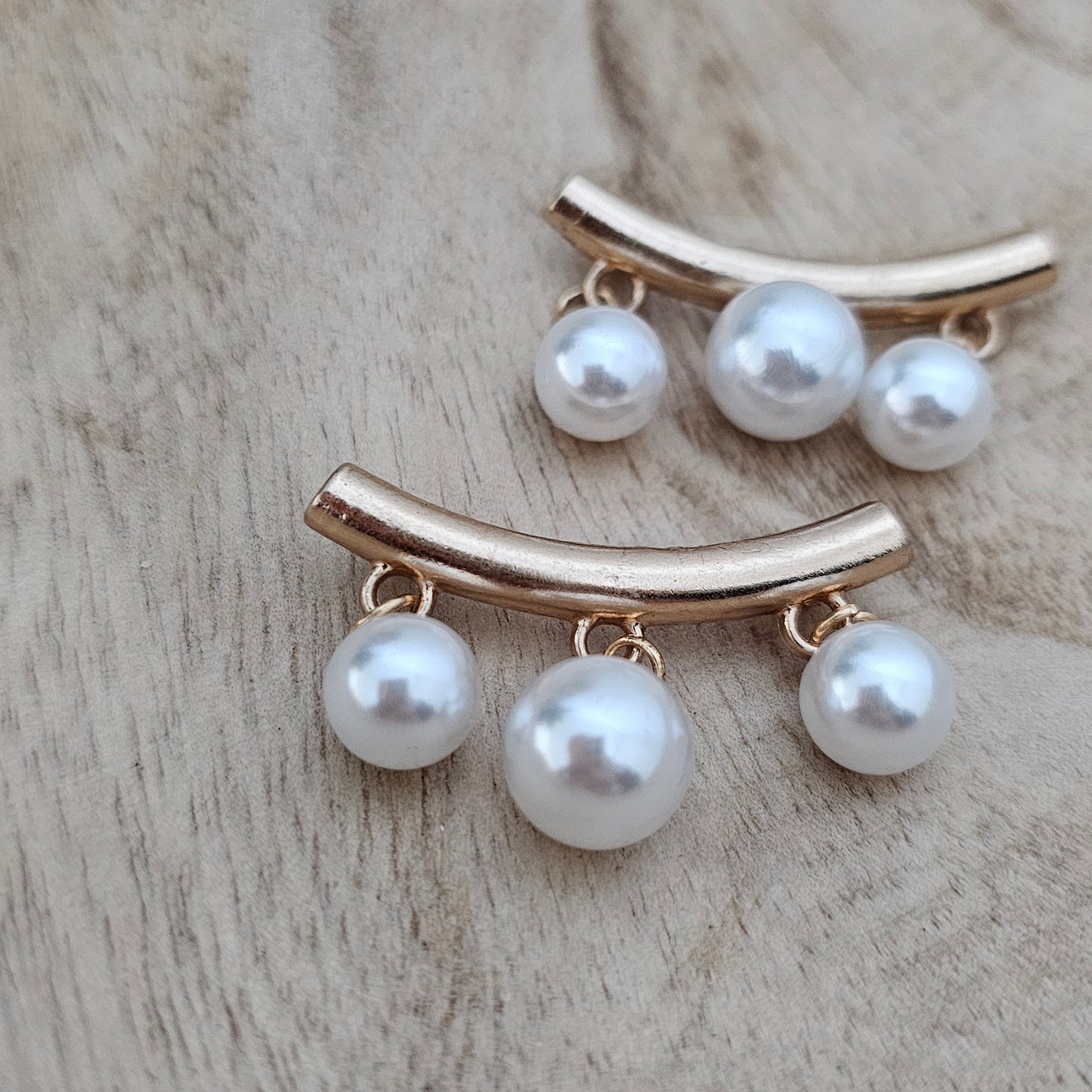 Pearl Drop Pins | Shoe, Bag, Hat Charms