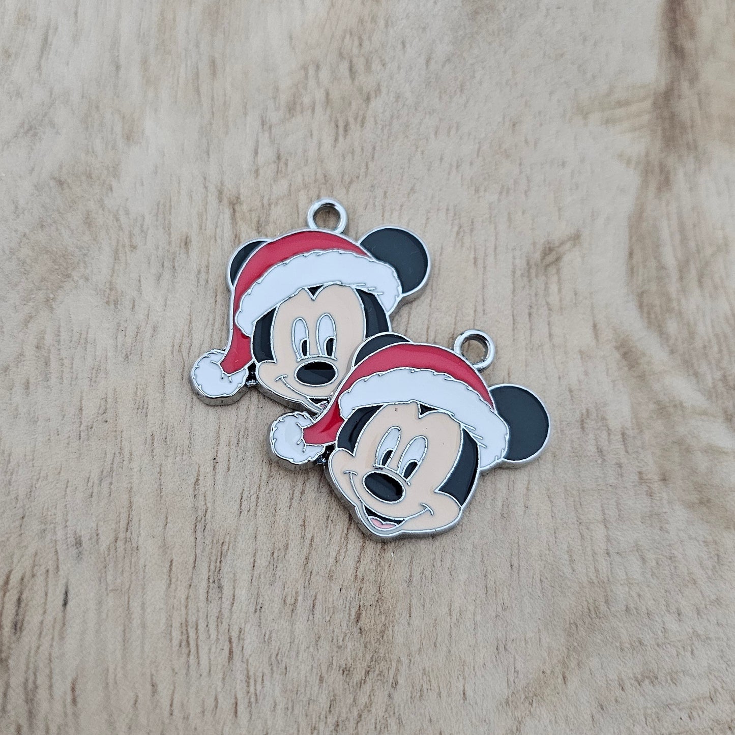 Christmas Mickey Inspired Charm