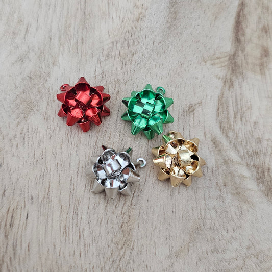 Christmas Bow Charm