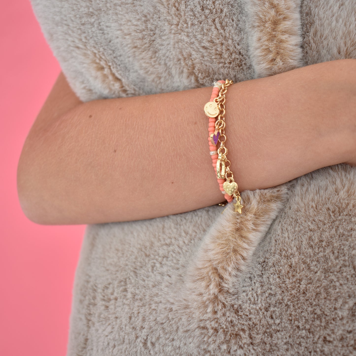 Gold Vintage Bracelet | Custom Charm Bracelet