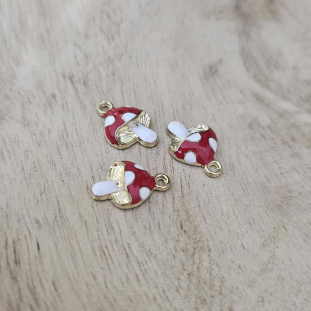 Red Mushroom Charm